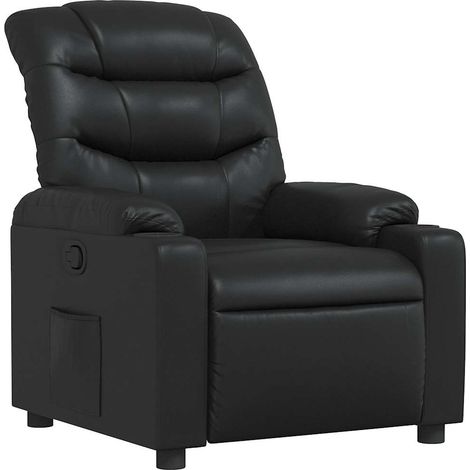 Maison Exclusive - Relaxsessel Schwarz Kunstleder