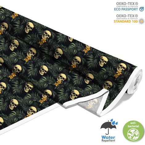 TESSUTI DECORATIVI PER ESTERNI OXFORD - Motivo Teschio I DX4998 (1/5)