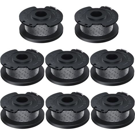 1.6 mm diameter, 5 m length, Grass Trimmer Line Compatible with Bosch, Suitable for EasyGrassCut Cordless Grass Trimmers, Contains 8 Pieces F016800569 Grass Trimmer Spool (1/4)