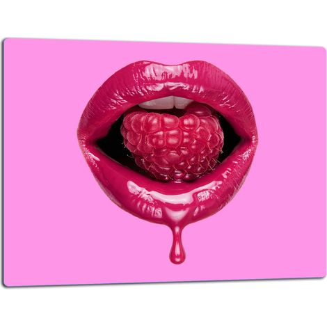 Planche à découper en verre 52x40 cm, ouverture pour fruits (1/5)
