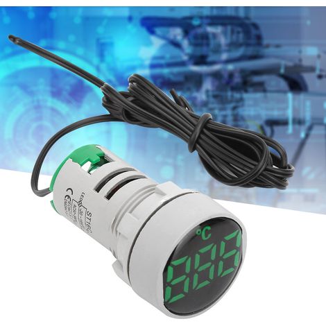 AC 50380V Temperaturanzeige LED Digitalanzeige Thermometer -20199℃ (Grün) (1/5)