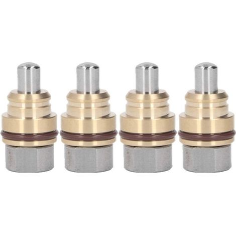 Lntyq Lot de 4 poignées de joystick d'excavatrice compatibles Kubota, laiton et alliage de qualité supérieure avec étanchéité améliorée pour un contrôle fiable (1/5)
