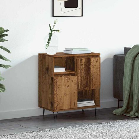 Buffet-Meuble de rangement Bois ancien 60 x 35 x 70 cm Bois d'ingénierie 797491 (1/5)