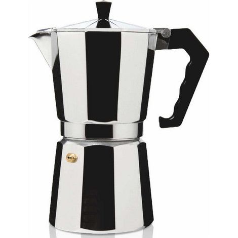 Machine à café Haeger CP-09A.008A métallique 9 tasses aluminium (1/5)