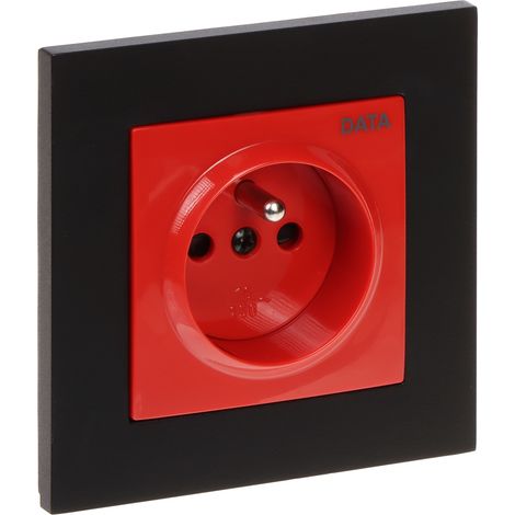 PRISE SIMPLE AVEC CADRE SANTRA/4142-19/EPN 230V 16A Elektro-Plast