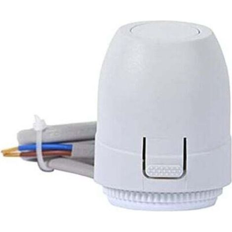 Vanne de chauffage au sol NC AC 230 V, actionneur thermique électrique, collecteur pour thermostat de chauffage au sol (1/4)