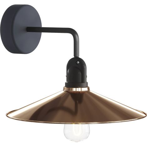 Luminaire EIVA avec extension en L, abat-jour pivotant et douille étanche IP65 (1/5)