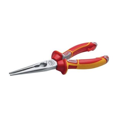NWS 140-49-VDE-170 VDE Pince plate à becs ronds Acier à outils 170 mm D674291 (1/5)