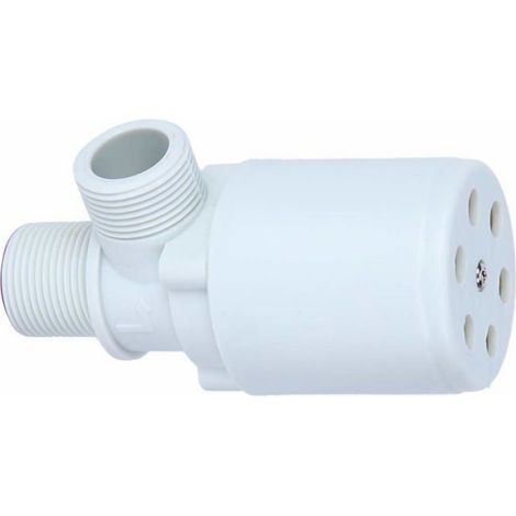 Vanne à Bille Flottante en Plastique de Vanne de Contrôle de Niveau D'eau Automatique 3 / 4In pour Réservoirs D'eau Tours Piscines (1/4)