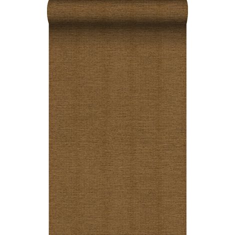 papier peint lin brun rouille - Origin Wallcoverings (1/5)