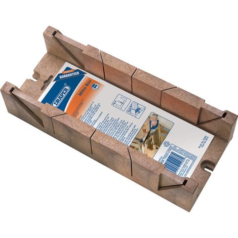 Draper Expert 10266 - Scatola per sega per tagli obliqui, 360 x 110 x 60 mm