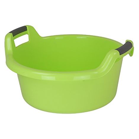 Curver Cesto para la ropa (27 L, 53,5 x 51 x 26 cm), color verde