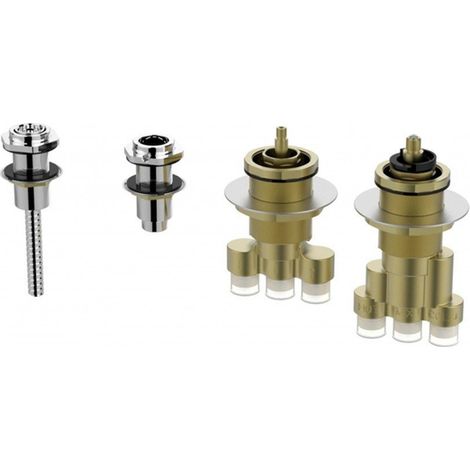 Wiesbaden Bib Corps encastré thermostatique 4 trous (1/4)