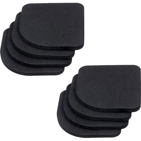 SHINING HOUSE Almohadillas antivibración para lavadora, almohadillas antirruido, almohadillas antivibración, almohadillas antivibración para refrigerador, secadora, muebles, almohadillas para lavadora (1/5)
