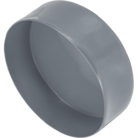 Embout Caoutchouc 150mm ID Gris Clair 80mm Hauteur Embouts de Tuyau Ronds en Vinyle, en Plastique, pour Tubes, Clôtures, Poteaux, Meubles, Rampes (1/5)