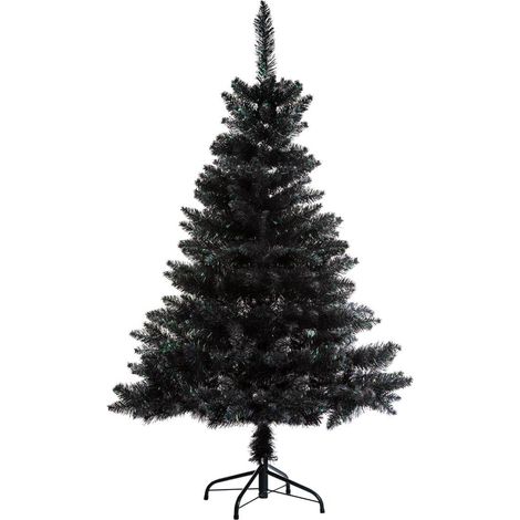 Sapin de Noël Artificiel Noir qualité Premium H 150 cm (1/6)