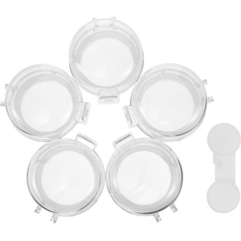 XEPHO Couvercles de Boutons de Cuisinière à Gaz Adhésifs, Sécurité Garçon (1/5)
