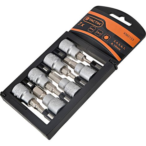 ORION91 Set llaves tubo 14 Piezas Torx 3/8 CRV Alta Calidad Marca Tactix