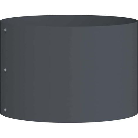 Maison Exclusive - Pflanzenring Anthrazit 30 x 30 x 20 cm Kaltgew