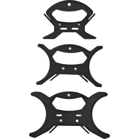 3 Pièces Enrouleurs de Câbles en Plastique, Multifonctionnels,Organiseurs de Cordes pour Guirlandes lumineuses, Rallonges, Couronnes, Perles, etc. (Grand + Moyen +Petit) (1/5)