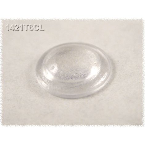 Hammond Electronics 1421T6CL Gerätefuß selbstklebend, rund Natur (Ø x H) 7.9 mm x 2.2 mm 24 St.