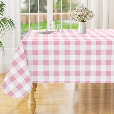 Mantel rectangular de 138 x 178 cm, de vinilo impermeable, lavable y a cuadros, ideal para picnics en interiores y exteriores - Estilo 6 (1/5)