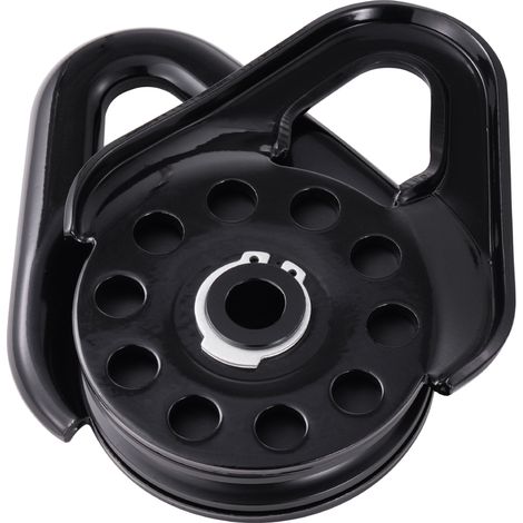 VEVOR Snatch Block per Recupero Verricello 14,5 T , Sistema di Carrucole Resistenza Rottura 14,5 T con Corda 9,5 mm Accessorio di Recupero Fuoristrada per Recupero su Camion, Trattori, ATV e UTV