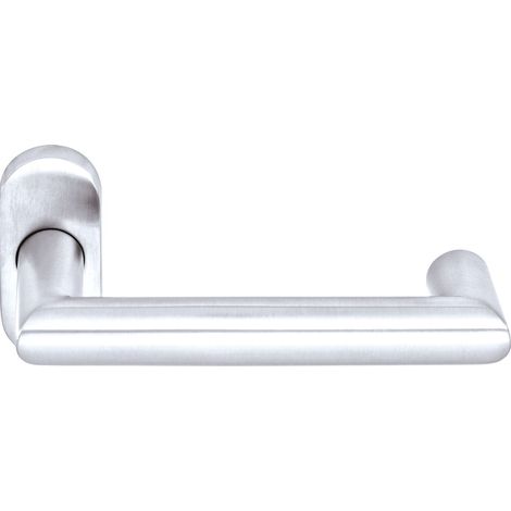 OGRO Drückerlochteil PREMIUM 8907 FS/6620 - mit Rosette, Alu silber eloxiert (1/5)