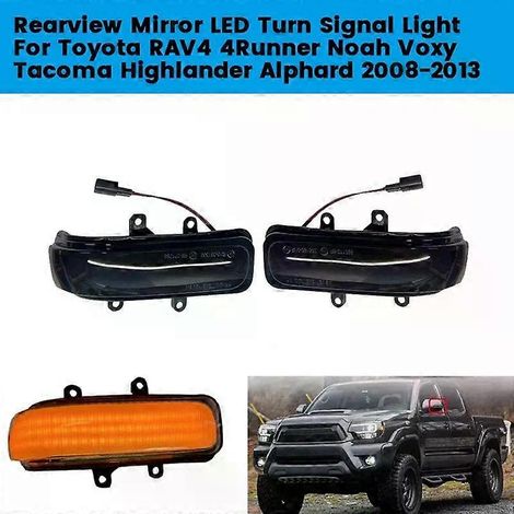 Paar LED-Blinker für Rückspiegel für Toyota RAV4, 4Runner, Noah, Voxy, Tacoma, Highlander, Alphard (2008–2013) (1/5)