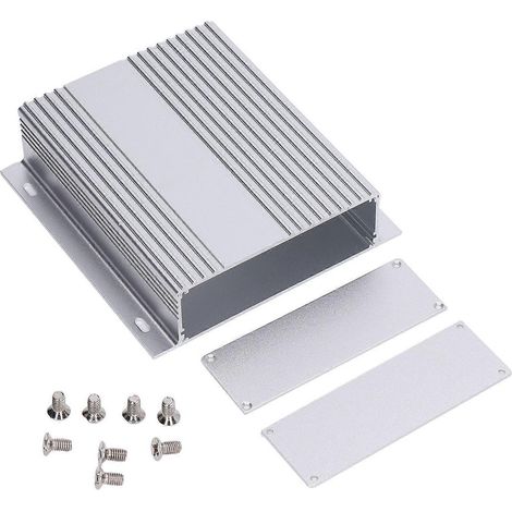 Projektgehäuse aus Aluminiumlegierung zum Selberbauen von Elektronikanschlüssen und Leiterplatten (1/4)