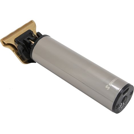Tondeuse à cheveux électrique rechargeable portable, outil de coupe et de coiffage, argent (1/5)