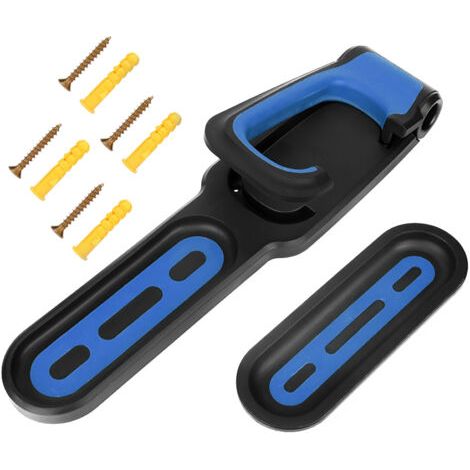 DEESSE SHOP-Fabater Support Mural Vertical pour Vélo, Support Vertical en Matériau ABS Résistant à l'usure pour Appartements (ABS2). (1/5)