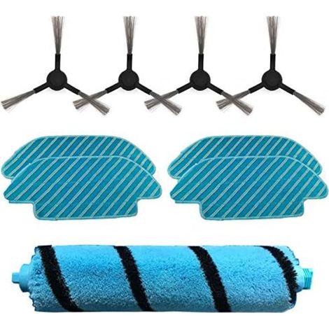 Teppichbürsten- und Wischmopp-Set für Conga 3490 4090, Xiaomi STYJ02YM Staubsauger (1/5)