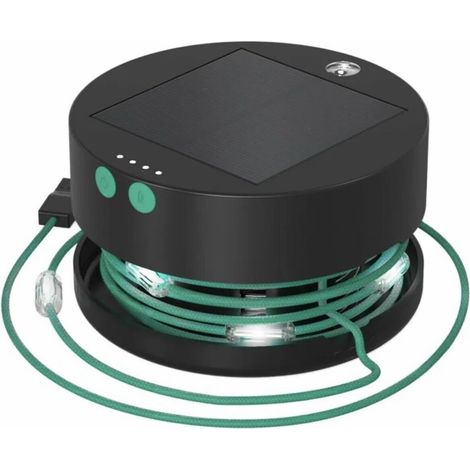 Wiederaufladbare Solar-Campingleuchten für den Außenbereich, wasserdichte LED-Lichterketten (1/5)