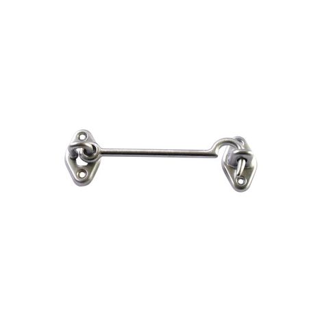 BL GANCIO FERMAFINESTRA OTTONE CROMO SAT  60 MM- 5,0 blister