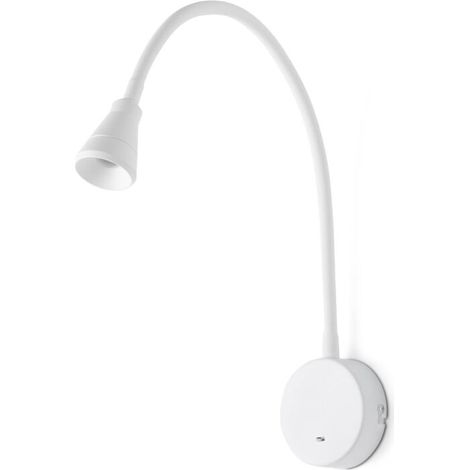 AMXCNOY Weiße LED-Leselampe für den Innenbereich zur Wandmontage (1/2)