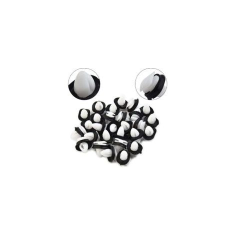 100pcs Agrafe Garniture Fixation Clip Panneau Joint Porte Pour Fiat Ducato 71728806,8565.43, 856543 - Crezuo