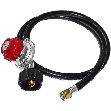 Régulateur de pression de propane réglable de 0 à 30 PSI avec tuyau de 12 m (1/5)