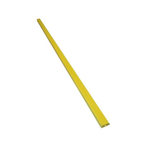 Moncoffrage – Règle aimantée élastomère architectonique 40 x 30 x 20 mm – Longueur 1,25 m – Assemblage mâle/femelle pour listels isocèles (1/2)