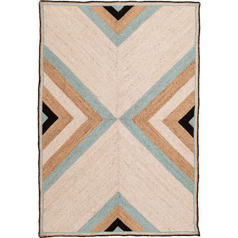 Tappeto rettangolare 160x245 cm in juta Saina SKLUM (1/5)