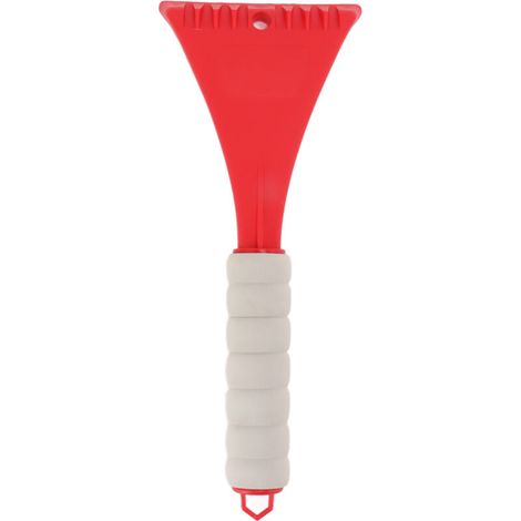 Manuel à Glace pour Pare-brise - Poignée Ergonomique EVA Sécurité Coins Arrondis Portable Rouge