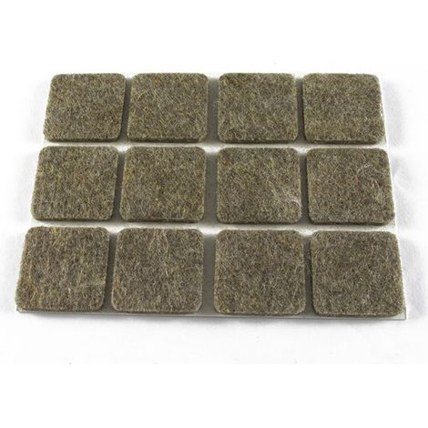 FELTRINI MARRONI 20X20