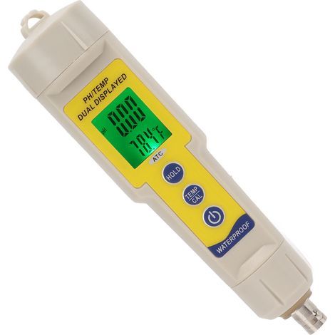 Hochpräziser, wasserdichter Säure-Basen-Tester in Stiftform PH-035HB für Wasserfilter im Haushalt, misst pH-Wert und Temperatur (1/5)