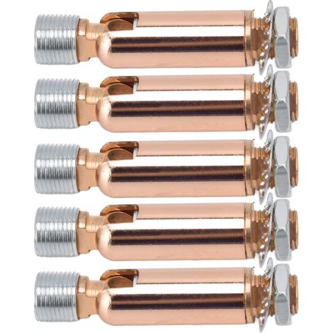 Lot de 5 adaptateurs M10 pour plafond incliné, compatibles avec les suspensions de plafonniers, lustres et autres luminaires sur rail. Accessoires de suspension M10 avec joint de direction à engrenage (1/5)