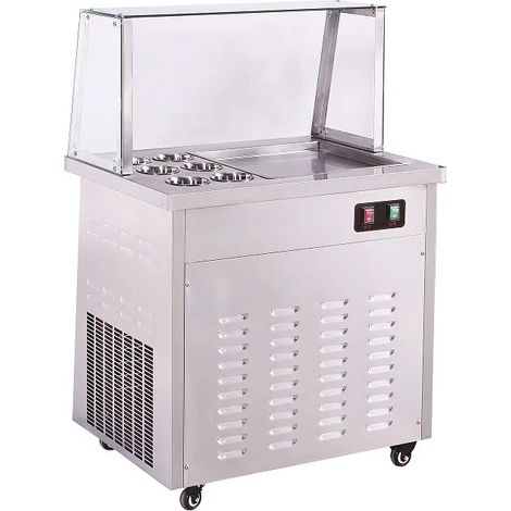 Sihao Maschine Frittierte Eisrollen Eismaschine Gerollte Eiscreme 720x540x283mm