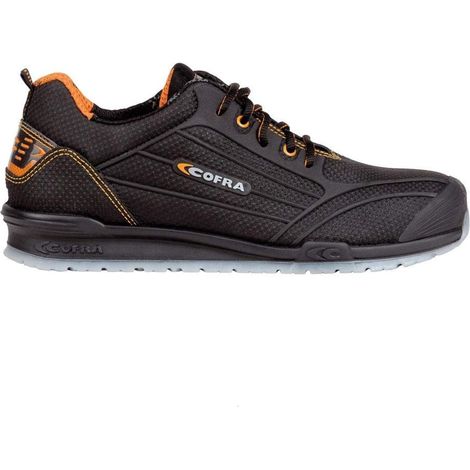 Scarpe Antinfortunistiche Cofra Cregan S3S CI FO SR Nero/Arancione 39
