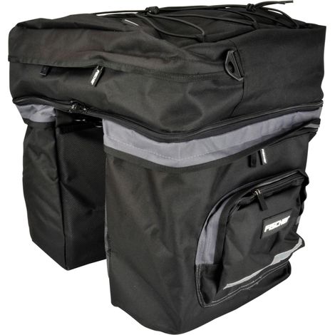 Fischer Gepäcktasche 3-fach Fahrradzubehör (1/5)