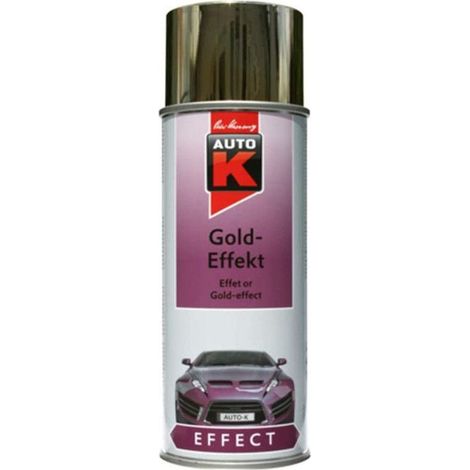 Peinture en aérosol effet or - AUTO K - Monocouche - Brillant (1/2)