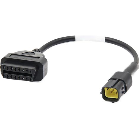 Câble de Prolongation OBD2 Câble Rallonge OBD2 pour Voiture et Matériel Agricole,Mâle Femelle pour Véhicules Agricoles SUV Camions Motos (1/5)