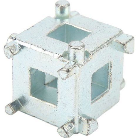 Outil De Piston De Frein À Disque - Acier Au Carbone - Pour Rétraction Piston Étrier Frein Arrière Voiture Et Camionnette - 3/8 Pouces - 1 Pièce (1/5)